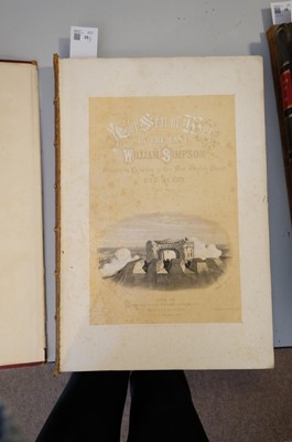 Lot 29 - Simpson (William). The Seat of War in the East, 1855-1856, and others