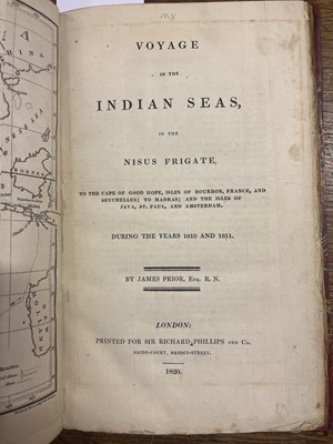 Lot 24 - Prior (James). Voyage in the Indian Seas, London: Sir Richard Phillips and Co., 1820