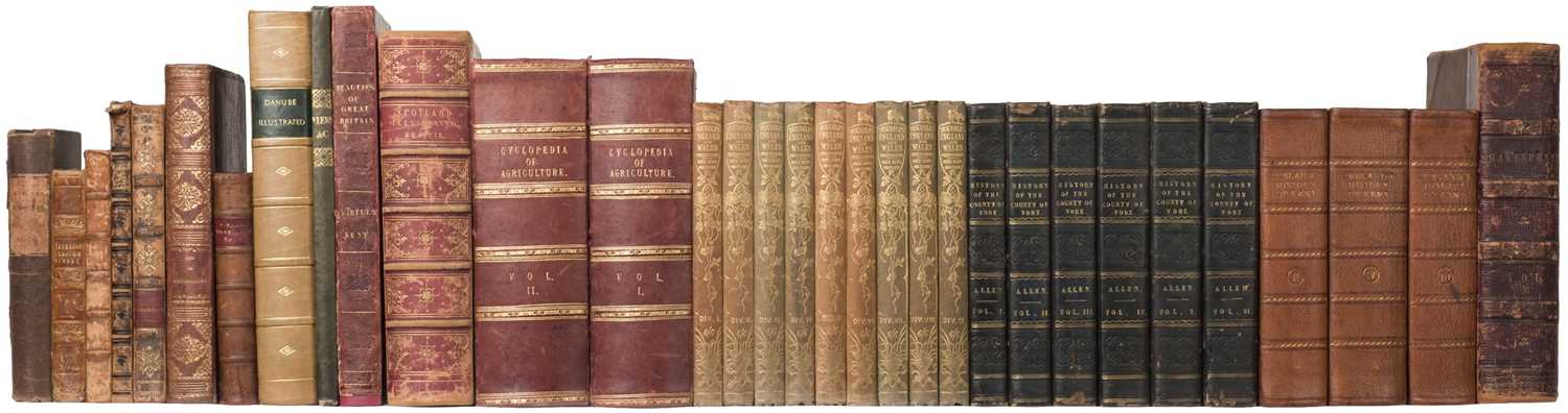 Lot 43 - Dugdale (Thomas). Curiosities of Great Britain and Wales Delineated, 9 volumes, circa 1845