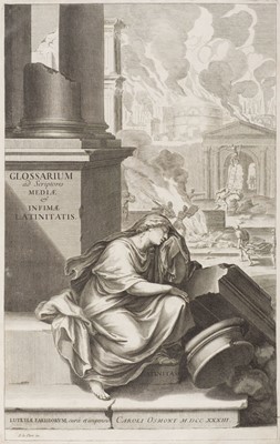 Lot 287 - Du Cange (Carolus du Fresne). Glossarium Novum ad Scriptores..., 6 volumes, 1733-36
