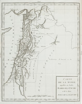 Lot 32 - Volney (Constantin Francois). Voyage en Syrie et en Egypte..., 1783, 1784, & 1785
