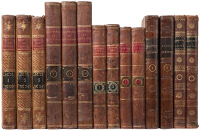 Lot 346 - Hamilton (Elizabeth). Memoirs of Modern Philosophers, 3 volumes, 1800..., and others