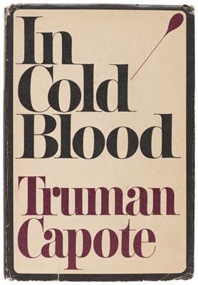 Lot 702 - Capote (Truman). In Cold Blood. 1965