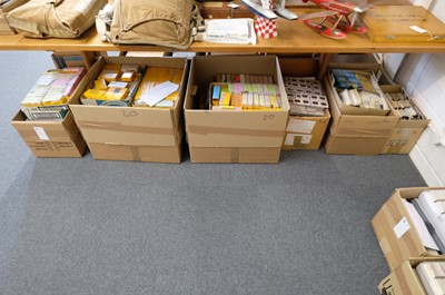 Lot 20 - Aviation slides. A large collection of unsorted aviation slides and negatives