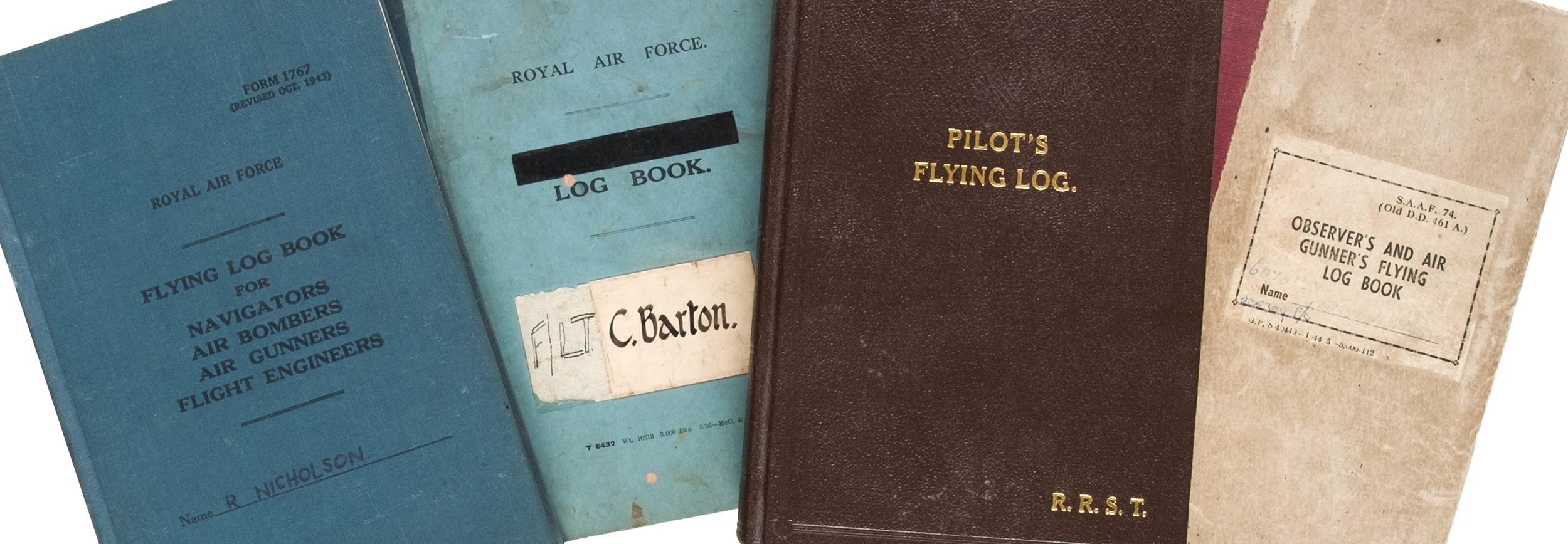 Lot 40 - Logbooks. Royal Air Force, Observer's and Air