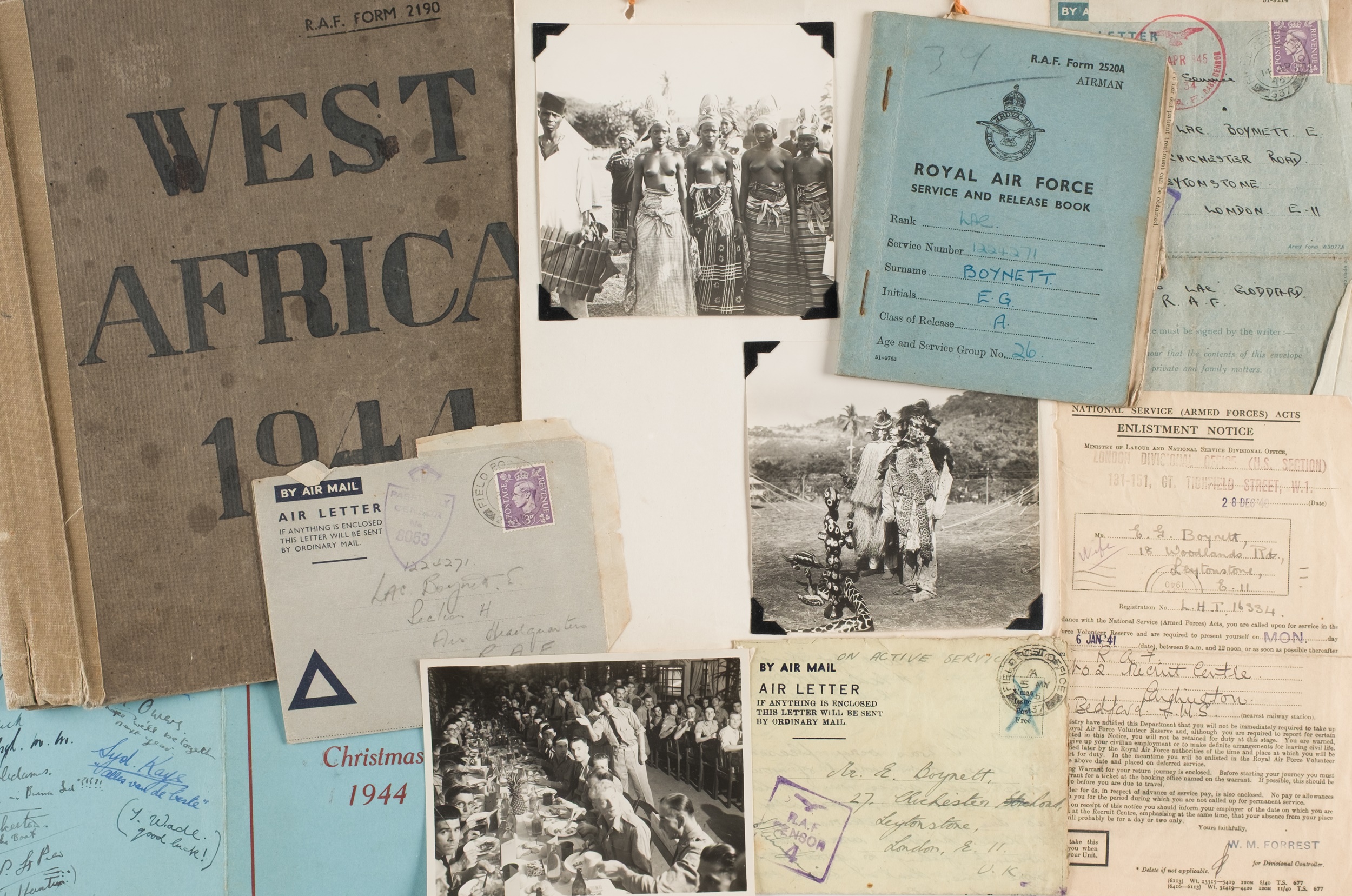 Lot 40 - Logbooks. Royal Air Force, Observer's and Air