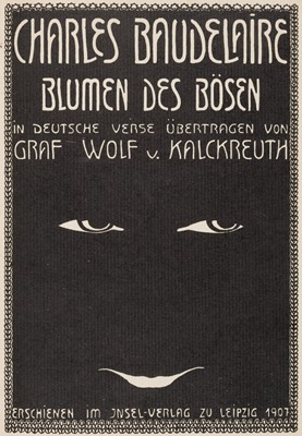 Lot 618 - Wulff (Heinrich Wilhelm, illustrator). Baudelaire. Blumen des Bösen, Insel, 1907