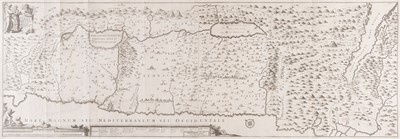 Lot 177 - Holy Land. Halma (Franciscus), Tabula Geographica Terrae Sanctae..., circa 1717