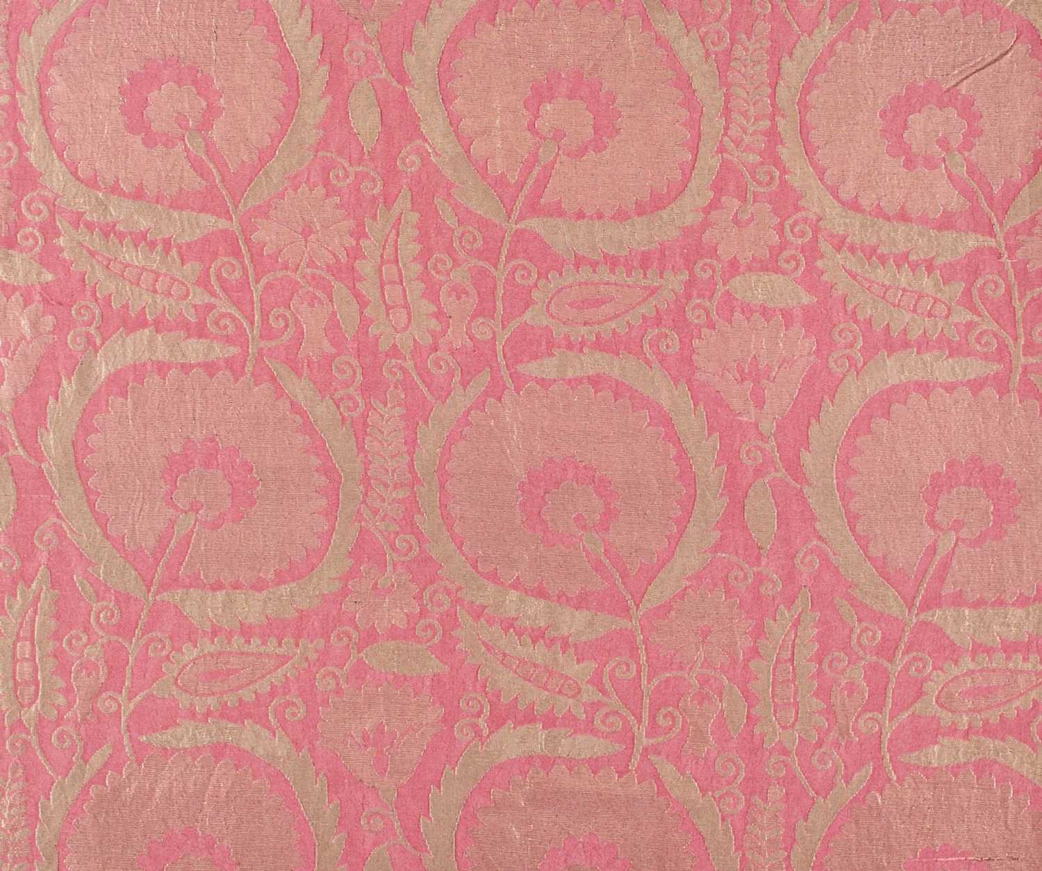 Lot 316 - Fabric. A length of silk damask, Lyon: Bianchini-Férier, 1930s