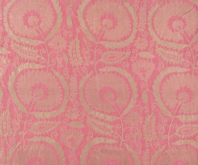 Lot 316 - Fabric. A length of silk damask, Lyon: Bianchini-Férier, 1930s