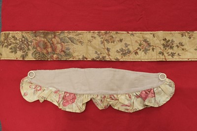Lot 315 - Fabric. A large pieced frament of seaweed muslin dress fabric, circa 1830s