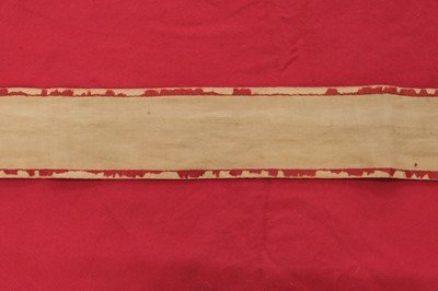 Lot 315 - Fabric. A large pieced frament of seaweed muslin dress fabric, circa 1830s