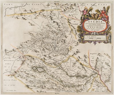 Lot 207 - Scotland. Blaeu (Johannes & Pont Timothy), Two regional maps, circa 1654