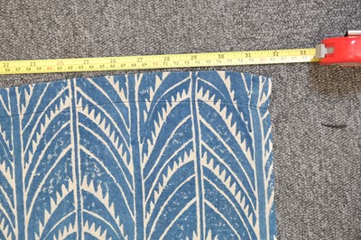 Lot 314 - Fabric. A group of printed 19th & 20th century lengths and fragments