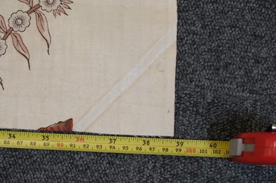 Lot 314 - Fabric. A group of printed 19th & 20th century lengths and fragments