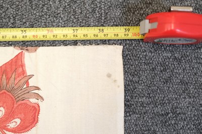 Lot 314 - Fabric. A group of printed 19th & 20th century lengths and fragments