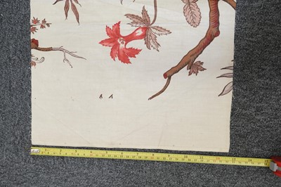 Lot 314 - Fabric. A group of printed 19th & 20th century lengths and fragments