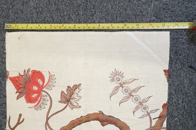 Lot 314 - Fabric. A group of printed 19th & 20th century lengths and fragments
