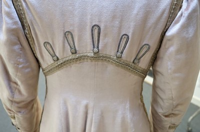 Lot 297 - Clothing. An Edwardian velvet coat, Jean Burger, New York, circa 1910