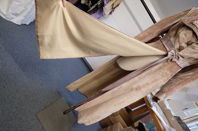 Lot 297 - Clothing. An Edwardian velvet coat, Jean Burger, New York, circa 1910