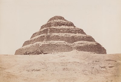 Lot 12 - Egypt. A fine and large album containing 130 mounted photographs, c. 1870s