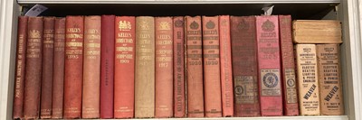 Lot 93 - Kelly's Directories. 20 Directories for Shropshire, Shrewsbury, Herefordshire, Staffordshire, etc.