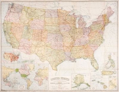 Lot 213 - United States. Gross (Alexander), United States..., published by 'Geographia Inc.' circa 1930