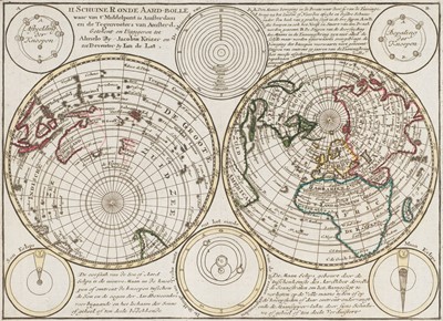 Lot 226 - World. Two maps of the world, circa 1788