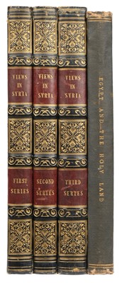 Lot 6 - Bartlett (W. H. & William Purser). Syria, the Holy Land, Asia Minor, 3 vols, 1836