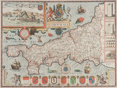Lot 163 - Cornwall. Speed (John & Norden John). Cornwall, J. Sudbury & G. Humble [1627]