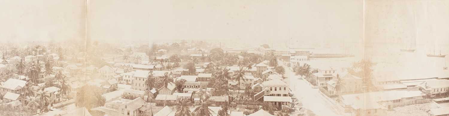 Lot 33 - North & South America. An album containing mounted photographs of the Americas, c. 1880s