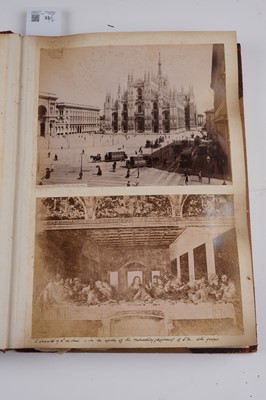 Lot 33 - North & South America. An album containing mounted photographs of the Americas, c. 1880s