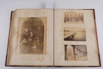 Lot 33 - North & South America. An album containing mounted photographs of the Americas, c. 1880s