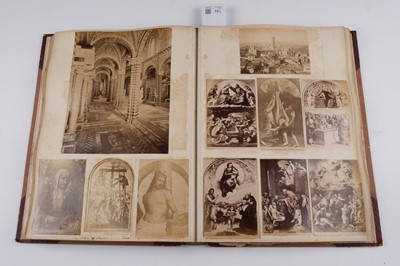 Lot 33 - North & South America. An album containing mounted photographs of the Americas, c. 1880s
