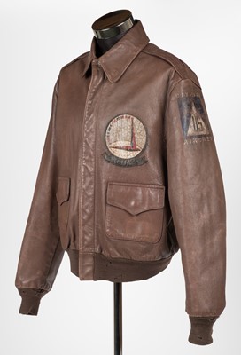 Lot 118 - Berlin Airlift. A scarce civilian contractor's A-2 flying jacket
