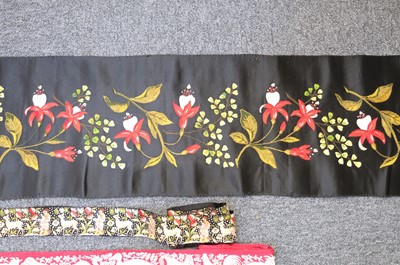 Lot 311 - Embroidered. A group of needlework items, 19th & 20th century