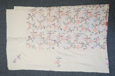 Lot 311 - Embroidered. A group of needlework items, 19th & 20th century