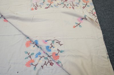 Lot 311 - Embroidered. A group of needlework items, 19th & 20th century
