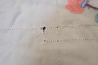 Lot 311 - Embroidered. A group of needlework items, 19th & 20th century
