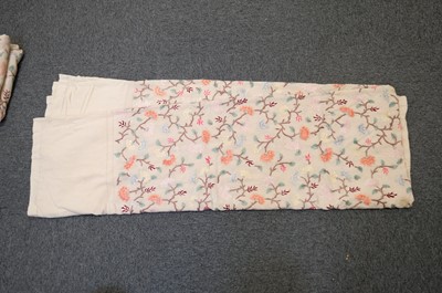 Lot 311 - Embroidered. A group of needlework items, 19th & 20th century