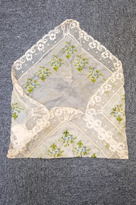 Lot 311 - Embroidered. A group of needlework items, 19th & 20th century