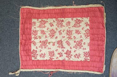 Lot 311 - Embroidered. A group of needlework items, 19th & 20th century