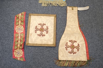 Lot 311 - Embroidered. A group of needlework items, 19th & 20th century