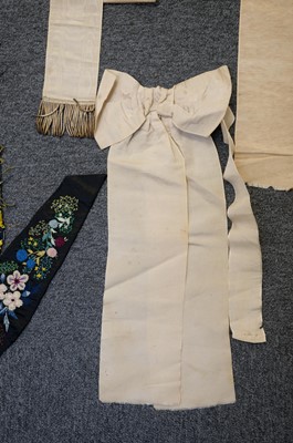 Lot 311 - Embroidered. A group of needlework items, 19th & 20th century