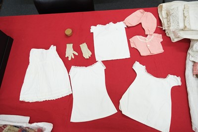 Lot 335 - Miniature Clothes. A collection finely knitted by Mrs Coward of Roundway, Devizes, 1820