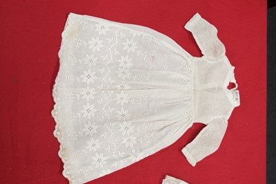 Lot 335 - Miniature Clothes. A collection finely knitted by Mrs Coward of Roundway, Devizes, 1820