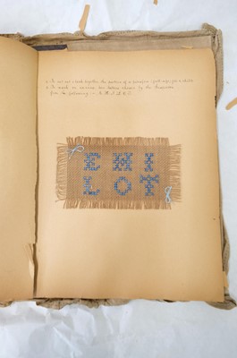 Lot 301 - Educational Needlework. Frieze for an Infant's Classroom, by Patricia Hunter, c. 1940s, & others