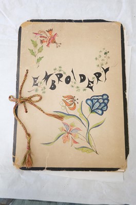 Lot 301 - Educational Needlework. Frieze for an Infant's Classroom, by Patricia Hunter, c. 1940s, & others