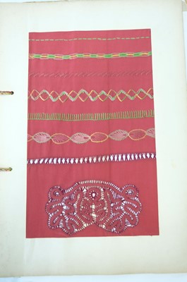 Lot 301 - Educational Needlework. Frieze for an Infant's Classroom, by Patricia Hunter, c. 1940s, & others