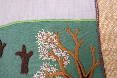 Lot 301 - Educational Needlework. Frieze for an Infant's Classroom, by Patricia Hunter, c. 1940s, & others